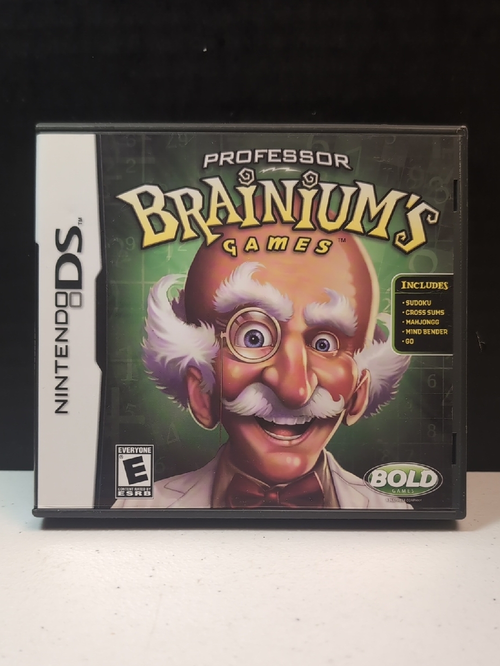 Nintendo DS Professor Brainium's Games with Manual Rated Everyone